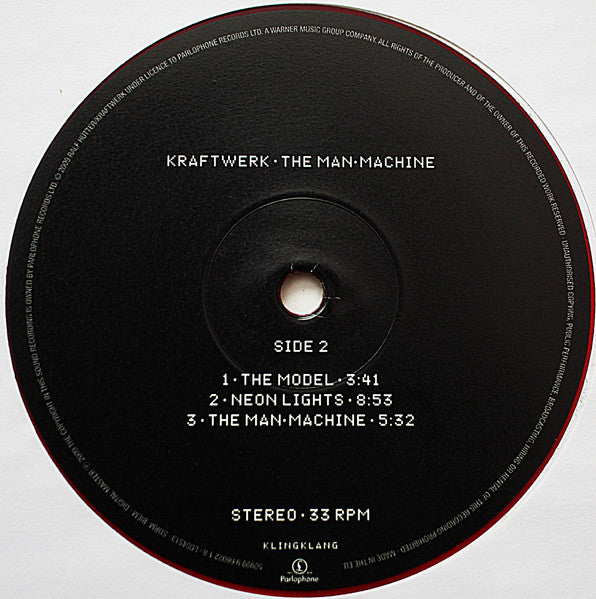 Kraftwerk : The Man•Machine (LP, Album, Ltd, RE, RM, S/Edition, Red)