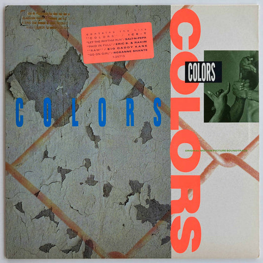Various : Colors (Original Motion Picture Soundtrack) (LP, Album, Comp, All)