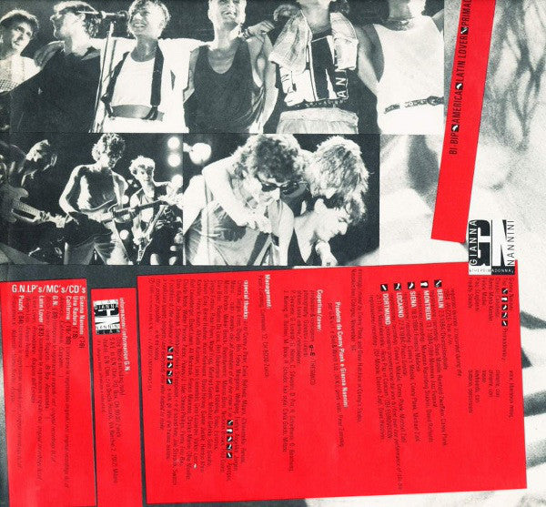 Gianna Nannini & The Primadonnas : Tutto Live (2xLP, Album)