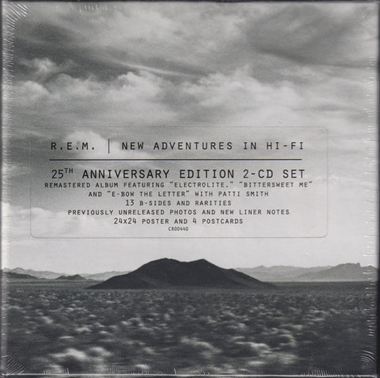 R.E.M. : New Adventures In Hi-Fi (CD, Album, RE, RM + CD, Comp + Box, 25t)