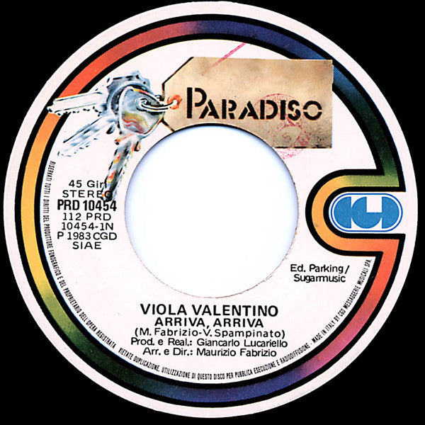 Viola Valentino : Arriva Arriva (7")