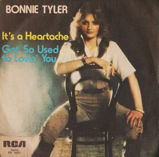 Bonnie Tyler : It's A Heartache / Got So Used To Lovin' You (7", Single)