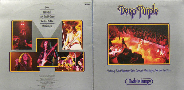 Deep Purple : Made In Europe (LP, Album, Gat)