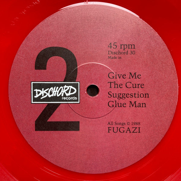 Fugazi : Fugazi (12", EP, RE, Red)