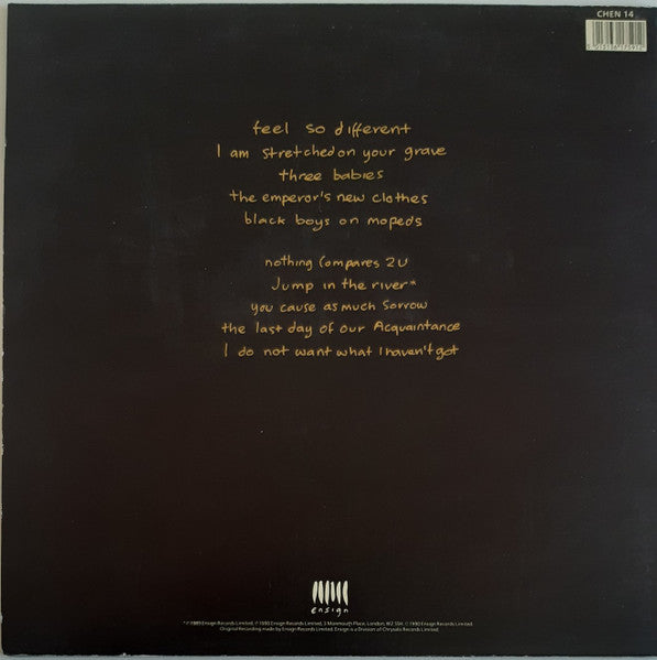 Sinéad O'Connor : I Do Not Want What I Haven't Got (LP, Album)