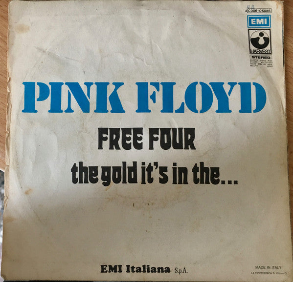Pink Floyd : Free Four (7", Single)