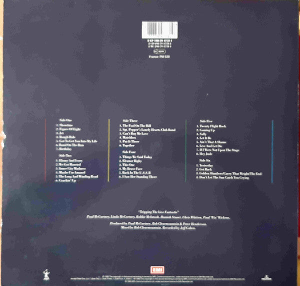 Paul McCartney : Tripping The Live Fantastic (3xLP, Album)