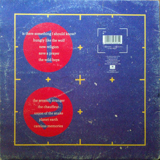 Duran Duran : Arena (LP, Album, Gat)