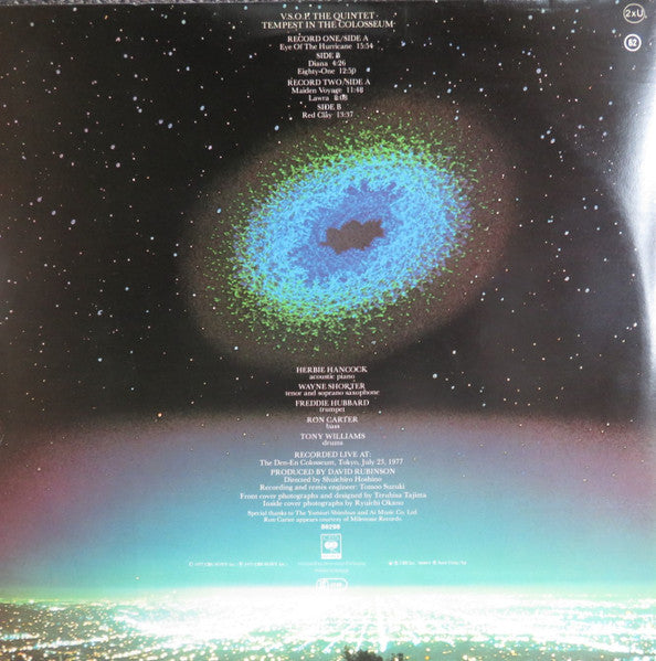 The V.S.O.P. Quintet : Tempest In The Colosseum (2xLP, Album)