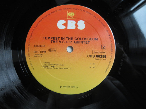 The V.S.O.P. Quintet : Tempest In The Colosseum (2xLP, Album)