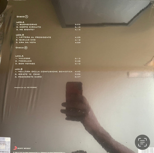 99 Posse : Corto Circuito (2xLP, Ltd, RE, Blu)