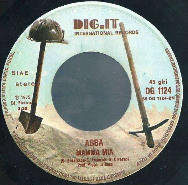ABBA : S.O.S. / Mamma Mia (7", Single)
