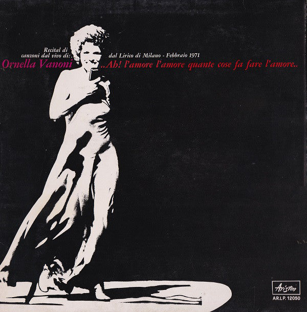 Ornella Vanoni : Ah! L'Amore L'Amore Quante Cose Fa Fare L'Amore (LP, Album, Gat)