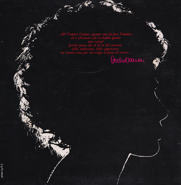 Ornella Vanoni : Ah! L'Amore L'Amore Quante Cose Fa Fare L'Amore (LP, Album, Gat)
