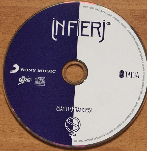 Santi Francesi : Infieri (CD, EP)