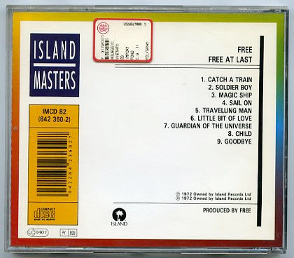 Free : Free At Last (CD, Album, RE)
