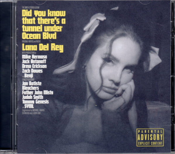 Lana Del Rey : Did You Know That There's A Tunnel Under Ocean Blvd (CD, Album)