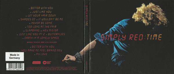 Simply Red : Time (CD, Album, Dlx)