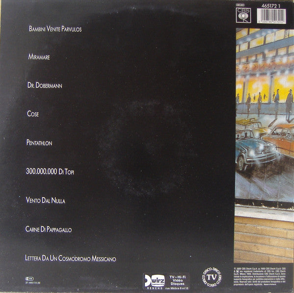 Francesco De Gregori : Mira Mare 19.4.89 (LP, Album)