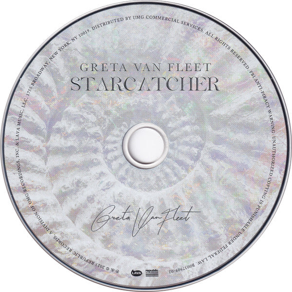 Greta Van Fleet : Starcatcher (CD, Album)