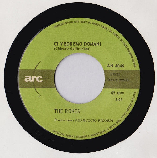 The Rokes : C'È Una Strana Espressione Nei Tuoi Occhi (7", Mono)