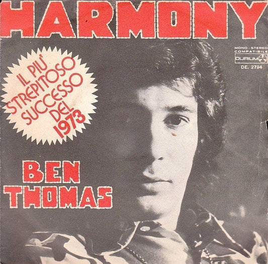 Ben Thomas (2) : Harmony  (7")