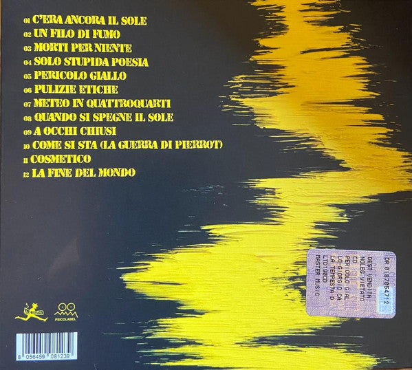 Giorgio Canali & Rossofuoco : Pericolo Giallo (CD, Album)