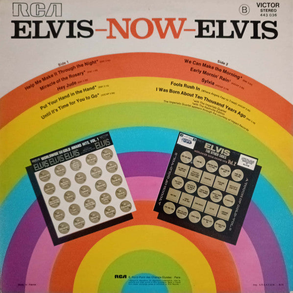 Elvis Presley : Elvis Now (LP, Album, RE)