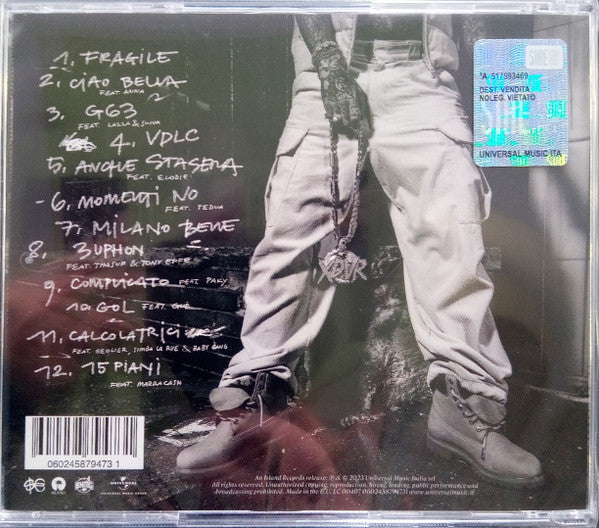Sfera Ebbasta : X2VR (CD, Album)