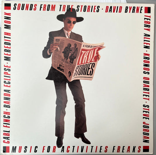 David Byrne : Sounds From True Stories (Music For Activities Freaks) (LP, Album, All)