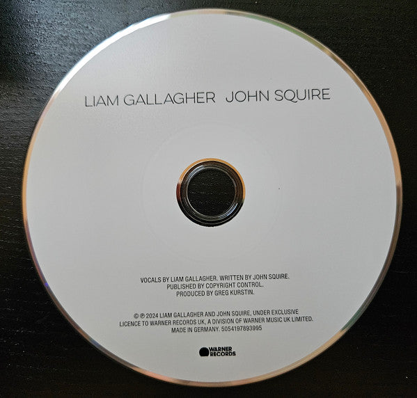Liam Gallagher, John Squire : Liam Gallagher John Squire (CD, Album, Opt)