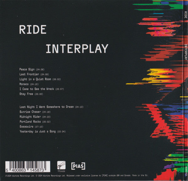 Ride : Interplay (CD, Album)
