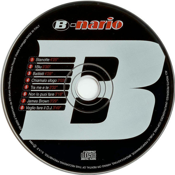 B-Nario : B-Nario (CD, Album)