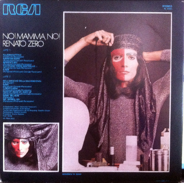 Renato Zero : No! Mamma, No! (LP, Album, RE, Gat)