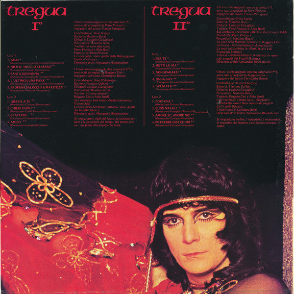 Renato Zero : Tregua (2xLP, Album, Gat)
