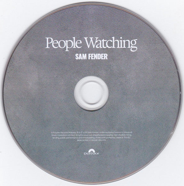 Sam Fender : People Watching (CD, Album)