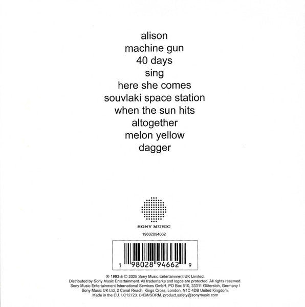Slowdive : Souvlaki (CD, Album, RE, RP)