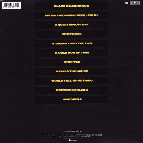 Depeche Mode : Black Celebration (LP, Album, RE, RM, Gat)