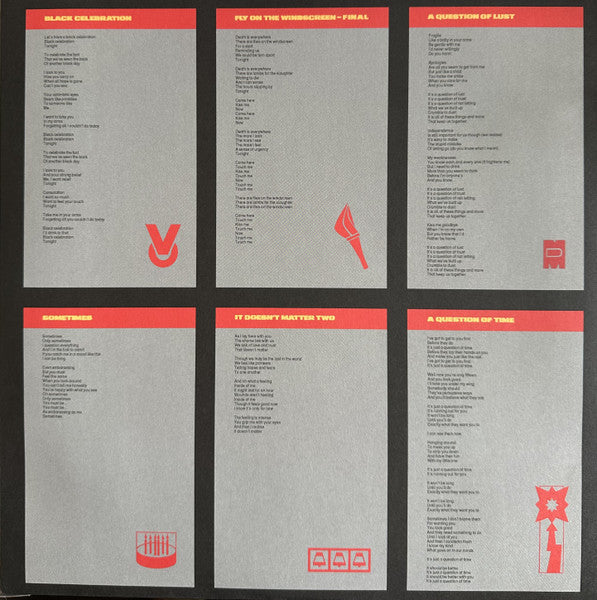 Depeche Mode : Black Celebration (LP, Album, RE, RM, Gat)