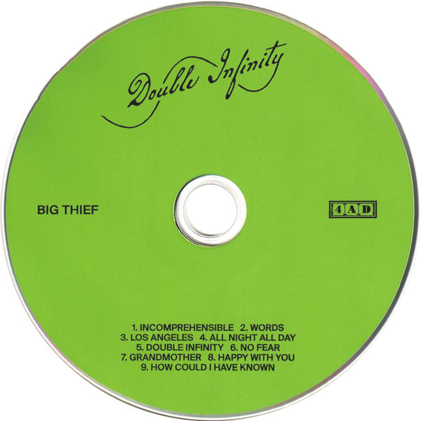 Big Thief : Double Infinity (CD, Album)