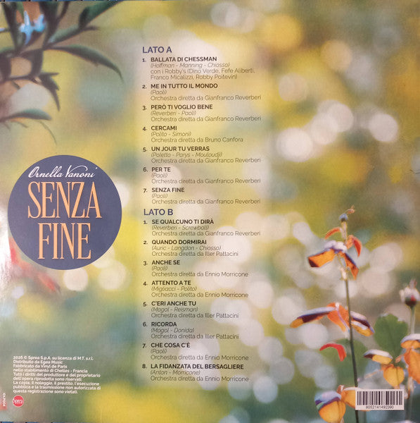 Ornella Vanoni : Senza fine (LP, Comp)
