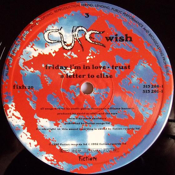 Cure* : Wish (2xLP, Album)