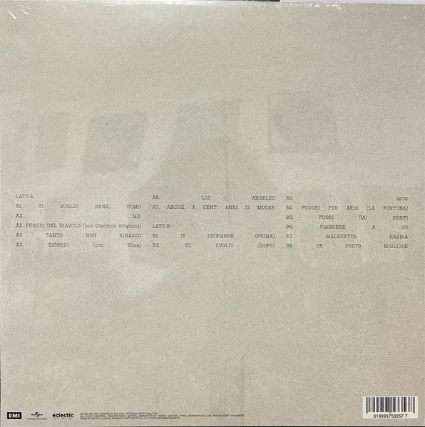 Blanco (29) : MA’ (LP, Album, Ltd, Whi)