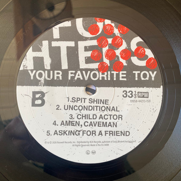 Foo Fighters : Your Favorite Toy (LP, Album)