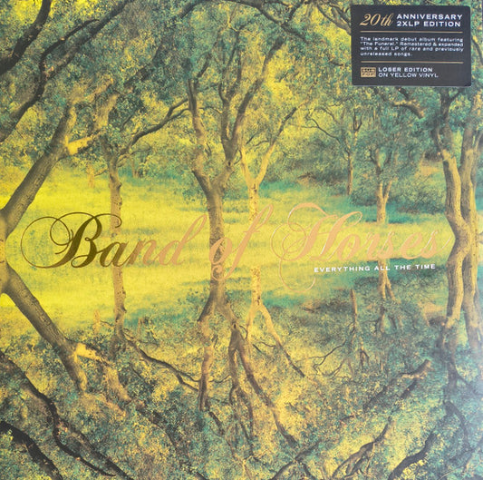 Band Of Horses : Everything All The Time (LP, Album, RE, RM + LP + Yel)
