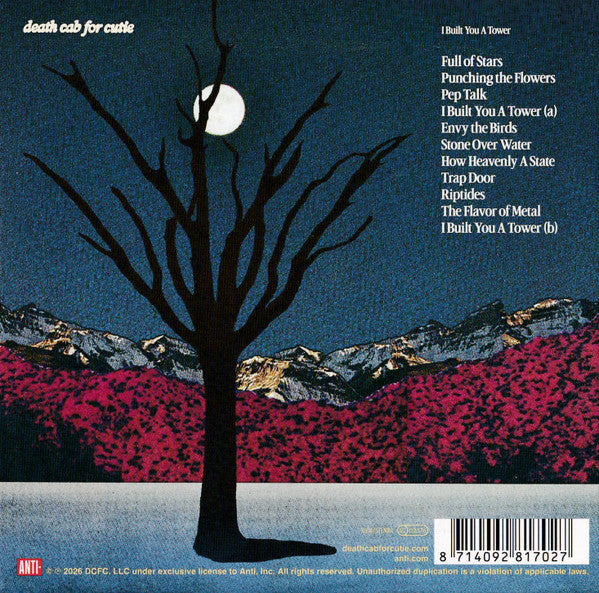 Death Cab For Cutie : I Built You A Tower (CD, Album)
