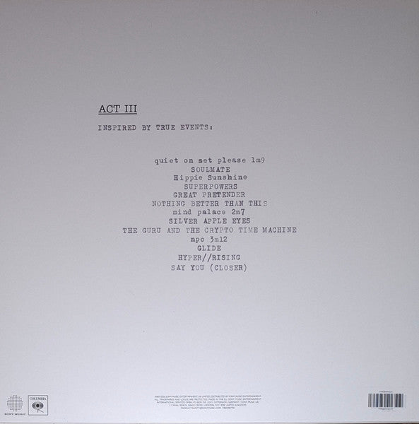 Kasabian : Act III (LP, Album, Whi)