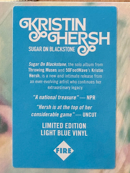 Kristin Hersh : Sugar On Blackstone (LP, Album, Ltd, Blu)