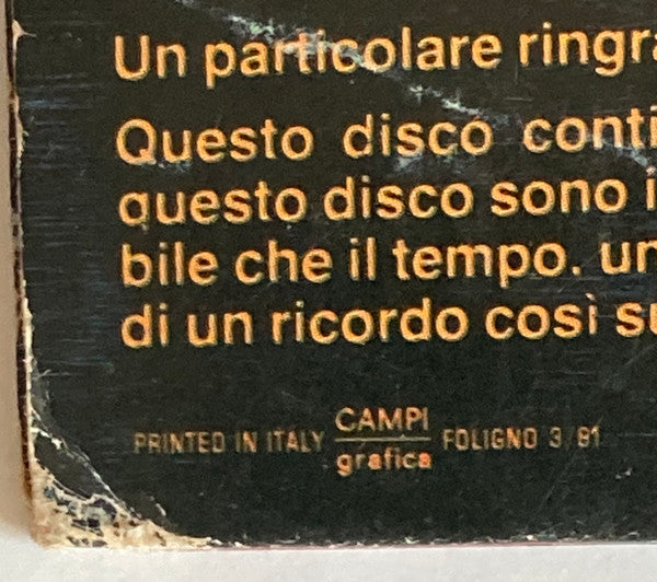 Renato Zero : Icaro (2xLP, Album, 3/8)