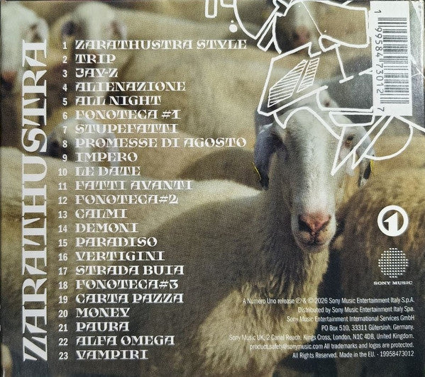 Neffa + Fabri Fibra : Zarathustra Style (CD)